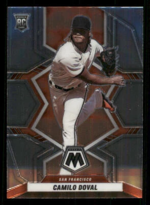 2022 Panini Mosaic #241 Camilo Doval RC - Image 1 of 2