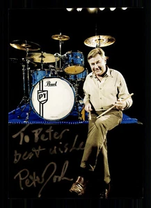 Pete York Spencer Davis Group Foto Original Signiert + G 41328 - Picture 1 of 2