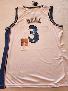 BRADLEY BEAL signed WIZARDS custom jersey SIZE XL JSA COA SUNS - Picture 1 of 4