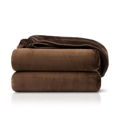 - Couverture Extra Douce Sensation Cachemire 130 x 170 cm - Chocolat - Bild 1 von 4