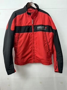 Ducati Corse Performance Mens Waterproof Motorcycle Jacket Removable Padding XL - Picture 1 of 12