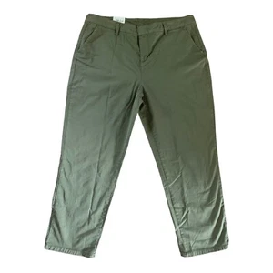 Style & Co Women's Mid Rise Ankle Pants Olive Green Size 16 NWT - Picture 1 of 5