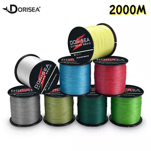Spectr 2000m 6lbs-200lbs PE Power Dyneema Dorisea Extreme Braid Fishing Line - Picture 1 of 45