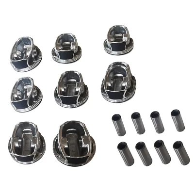 Piston Set Fits Chrysler Aspen Dodge 1500 2500 Ram Jeep 2009-2016 5.7L Foto 1 de 2