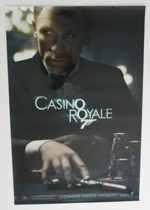 CASINO ROYALE 2006 Original Advance movie poster Daniel Craig James Bond 007 - Picture 1 of 1