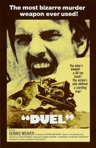 Duel movie poster - Dennis Weaver poster, Steven Spielberg 11" x 17" - Picture 1 of 1