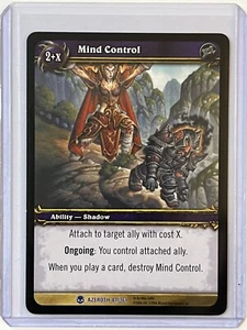 2006 World Of Warcraft MIND CONTROL Rare #81 Azeroth WoW NM/Mint - Picture 1 of 2