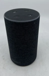 Amazon Echo 2nd Gen Charcoal Fabric Alexa Enabled Smart Speaker - Picture 1 of 4