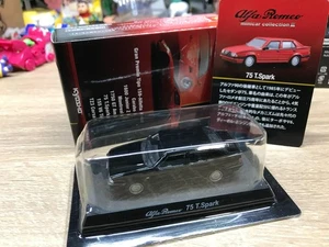 Kyosho - Alfa Romeo 3 - 75 T.Spark - schwarz - Maßstab 1/64 - Mini Car - R13 - Bild 1 von 9