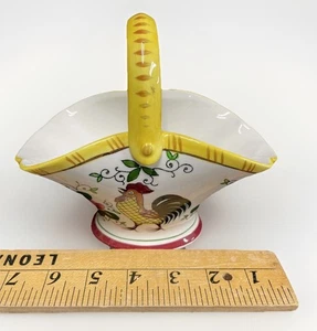 HAHN & ROSEN KERAMIK KORB, UCAGCO, PY, VINTAGE FRÜHE PROVINZ, - Bild 1 von 11