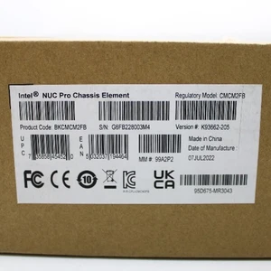 Elemento chassis Intel NUC Pro CMCM2FB BKCM2FB 99A2P2 - Foto 1 di 5