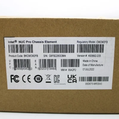 Intel NUC Pro Chassis Element CMCM2FB BKCMCM2FB 99A2P2 - Image 1 of 4