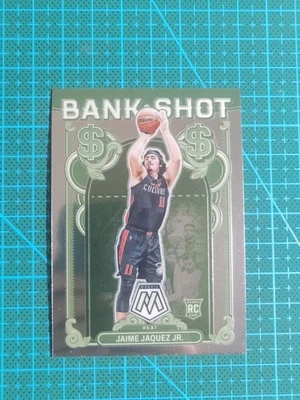 2023-24 Panini Mosaic Jaime Jaquez Jr Bank Shot Rookie Heat RC - Image 1 of 2