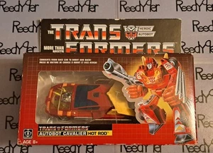 USA Transformers G1 Hot Rod Autobot Rodimus Prime Reissue Walmart Damaged Box - Picture 1 of 3