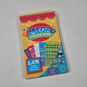 Mega Libro Adesivi, Lettere Numeri Forme Animali - Foto 1 di 24