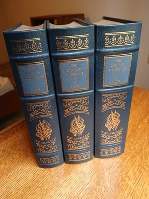 Easton Press CIVIL WAR A NARRATIVE by Shelby Foote in 3 volumes NEW Leather  NEW - Image 1 of 3
