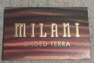 Paleta de sombras de ojos Milani Gilded Terra 0,32 oz./9 g nueva - Imagen 1 de 3