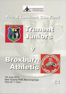 Tranent Juniors v Broxburn Athletic Fife and Lothians Cup Final 7th June 2017 - Picture 1 of 5