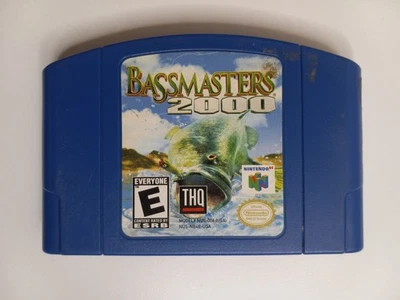 Bassmasters 2000 (Nintendo 64, N64 - 1999) solo cartucho auténtico Foto 1 de 2