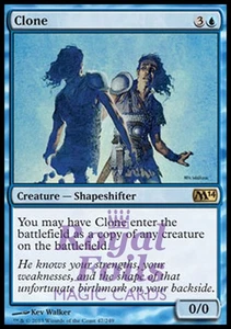 Clone 1x FOIL MTG M14 2014 Core Set Rare MINT blue - Picture 1 of 1