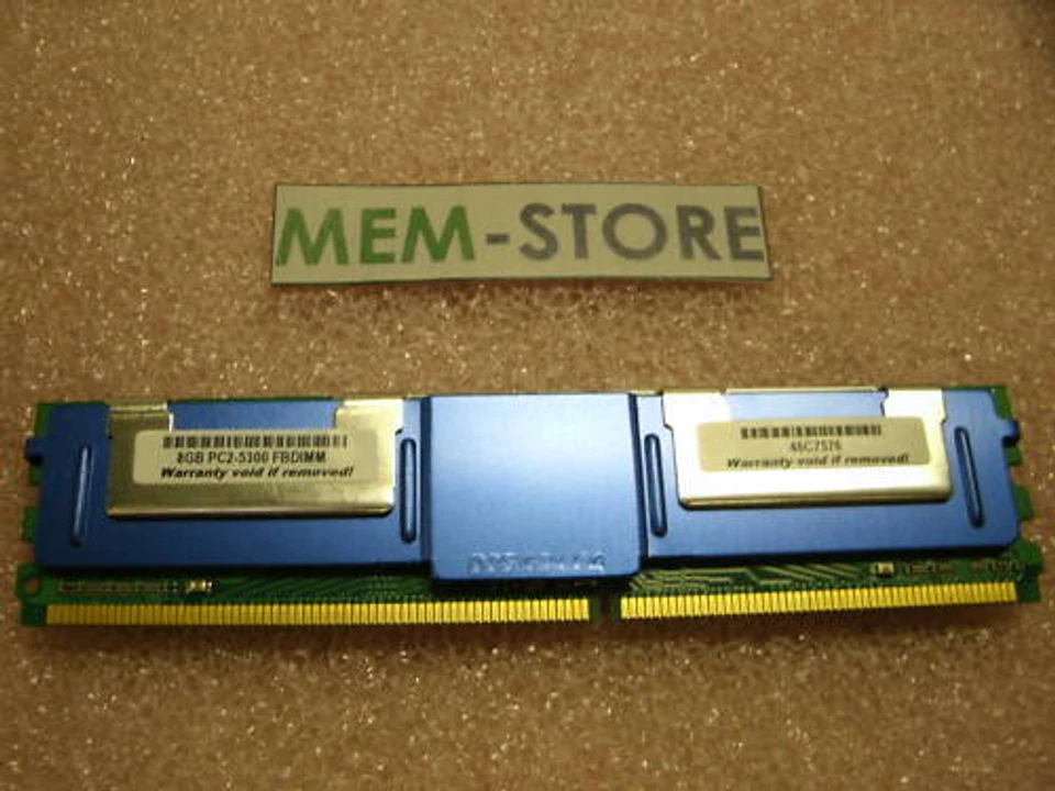 8GB 1X8GB FBDIMM Dell PowerEdge 2950 2950III  A0763358 - Image 1 of 1