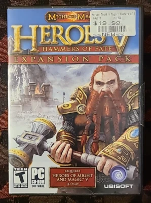 Heroes of Might and Magic V: Hammers of Fate Expansion Pack (PC, 2006) New - Image 1 of 4