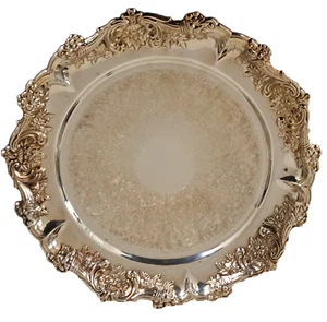 VINTAGE RODD SILVER PLATE SMALL PLATTER - 23cm - CIRCA 1980's + FREE POSTAGE - Picture 1 of 5