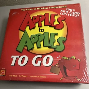 Mattel Apples to Apples To Go Game of Hilarious Comparisons Travel Edition New - Picture 1 of 2