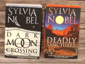 Sylvia Nobel Books Deadly Sanctuary  & Dark Moon Crossing Signed Lot 2 Paperback - Bild 1 von 7