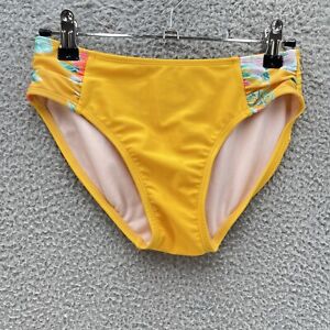 Art Class Swim Bottom Girls Large 10/12 Yellow Cinched Casual Comfort Beach