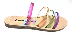 Sandalias para mujer Coolway Sita multicolor talla 7-7,5 M 38 EUR - Imagen 1 de 6