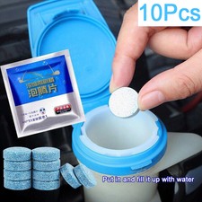 10PCS Window Car Windshield Solid Cleaning Liplsating Effervescent Tablet wiper