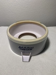 Jack LaLanne's Power Juicer CL-003AP O.E.M. Bin Bowl basket with Spout - Picture 1 of 5