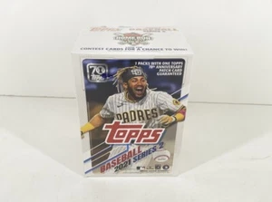 2021 Topps Series 2 Baseball Blaster Box New Factory Sealed Jazz Chisholm - Picture 1 of 6