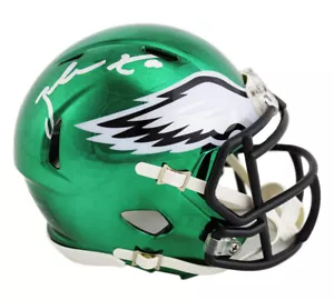 Zach Ertz Signed Philadelphia Eagles Speed Chrome NFL Mini Helmet - Picture 1 of 2