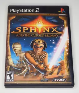 Sphinx and the Cursed Mummy (Sony Playstation 2, 2003) PS2, Complete w/Manual - Picture 1 of 3