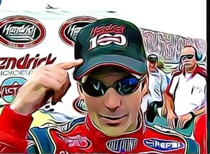 Super Shots Hendrick Mototrsports Digital Art Collection Card Silver Set #11 - Bild 1 von 10