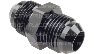 RACEWORKS MALE FLARE UNION AN-8 RWF-815-08BK - Picture 1 of 1