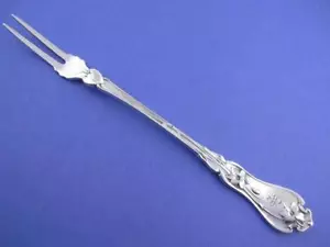 Rare Sterling WHITING individual Fruit Fork VIOLET 1905 - Picture 1 of 6