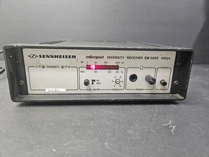 Receptor de micropuerto Sennheiser Mikroport UHF Diversity EM2003-90 HiDyn probado 2/2 - Imagen 1 de 10