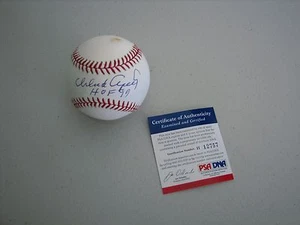 Orlando Cepeda Signed OML Baseball W / HOF 99 and a Display Case- PSA - Picture 1 of 5