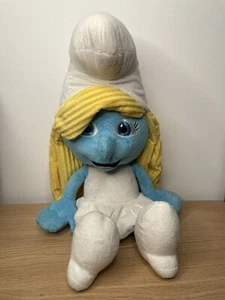 The Smurfs Peyo 2013 Smurfette Large Soft Plush Toy 55cm JAKKS Pacific - Picture 1 of 8