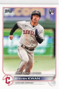 Mise à jour Topps 2022 #US54 Steven Kwan - Photo 1/2
