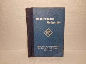 KATALOG HOCHFREQUENZMESSGERÄTE DEUTSCHLAND 1942 HOCHFREQUENZ MESSGERÄTE - Bild 1 von 14