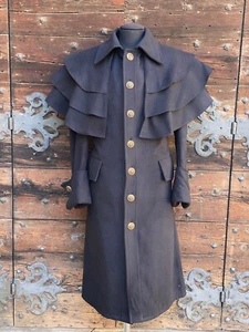 Men's Redingote, Wool Coat, Early 19th Century Coat - Picture 1 of 5
