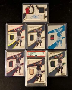 Joe Mauer 2023 Immaculate Collection 7-Card Relic Lot  1/1 Printing Plate & Auto - Picture 1 of 7