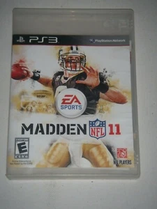 PS3 Playstation 3 Video Game. Madden 11. Tested/working. - Picture 1 of 2