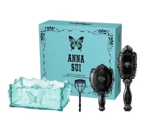 RARE NIB ANNA SUI VANITY SET - LIMITED EDITION - 4 PIECE SET - Picture 1 of 12
