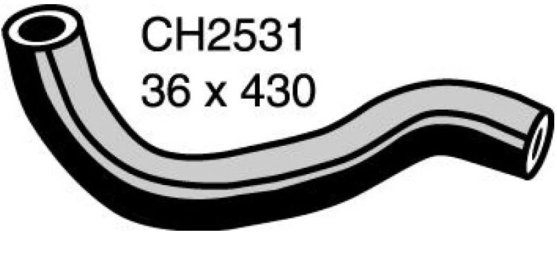 Top Radiator Hose To Suit Toyota FZJ105R Landcruiser 4.5ltr 1998-2007 - image 1 of 1
