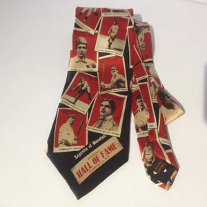 Cracker Jack Baseball Ball Players 100% SILK Men's Neck Tie MUSEUM ARTIFACTS - Picture 1 of 12